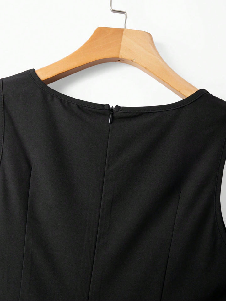 Rochie midi SHEIN, negru