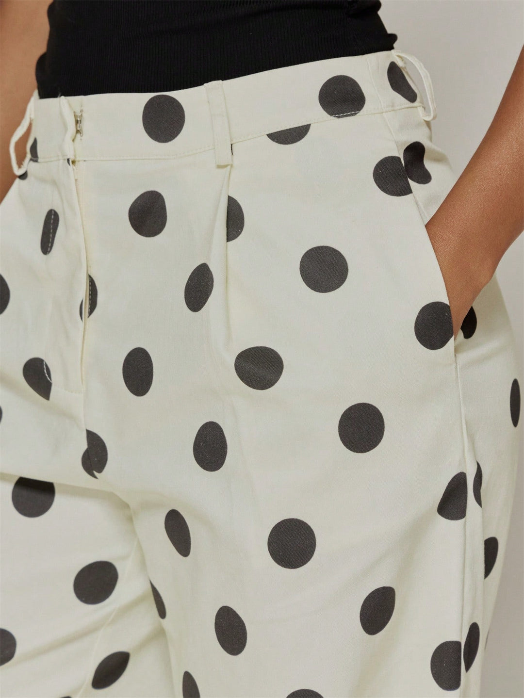 Pantaloni SHEIN, crem
