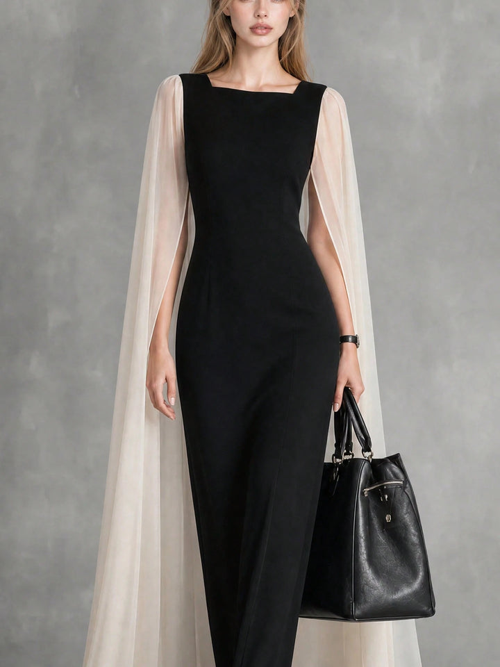 Rochie maxi SHEIN, negru