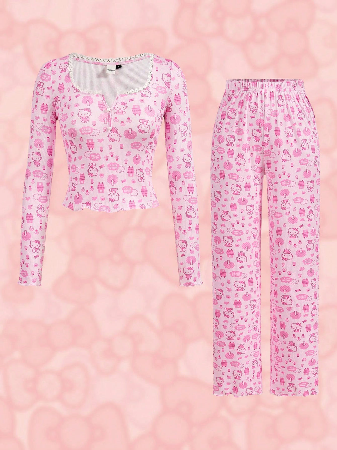Pijama SHEIN, roz