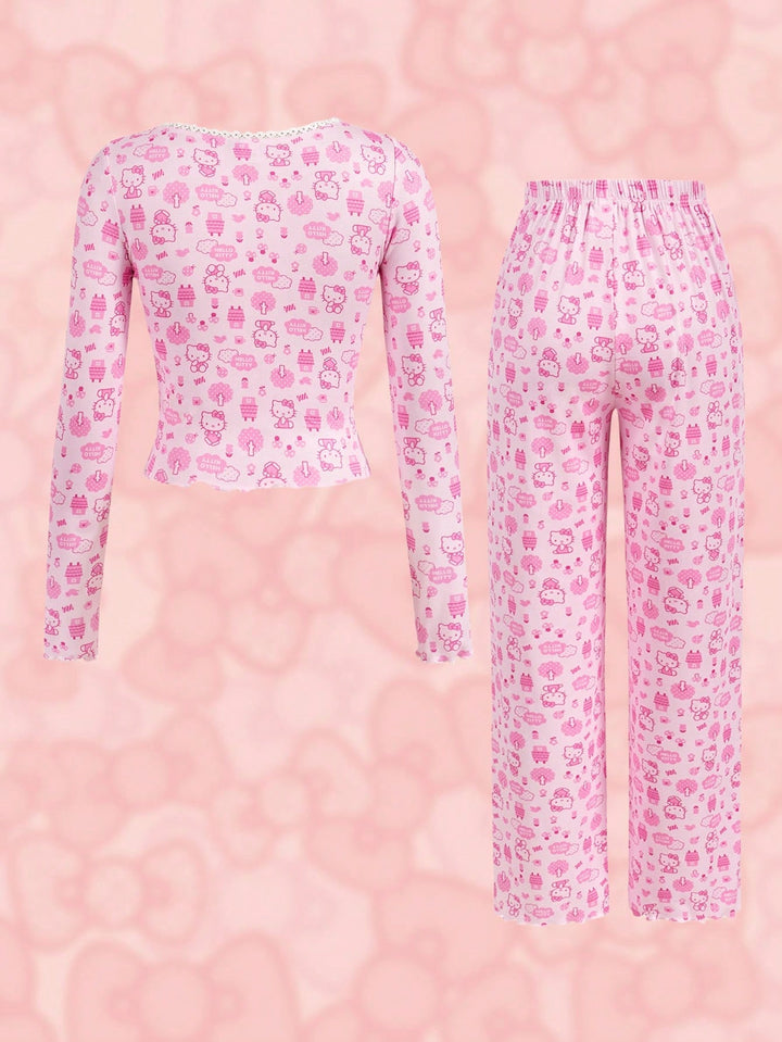 Pijama SHEIN, roz