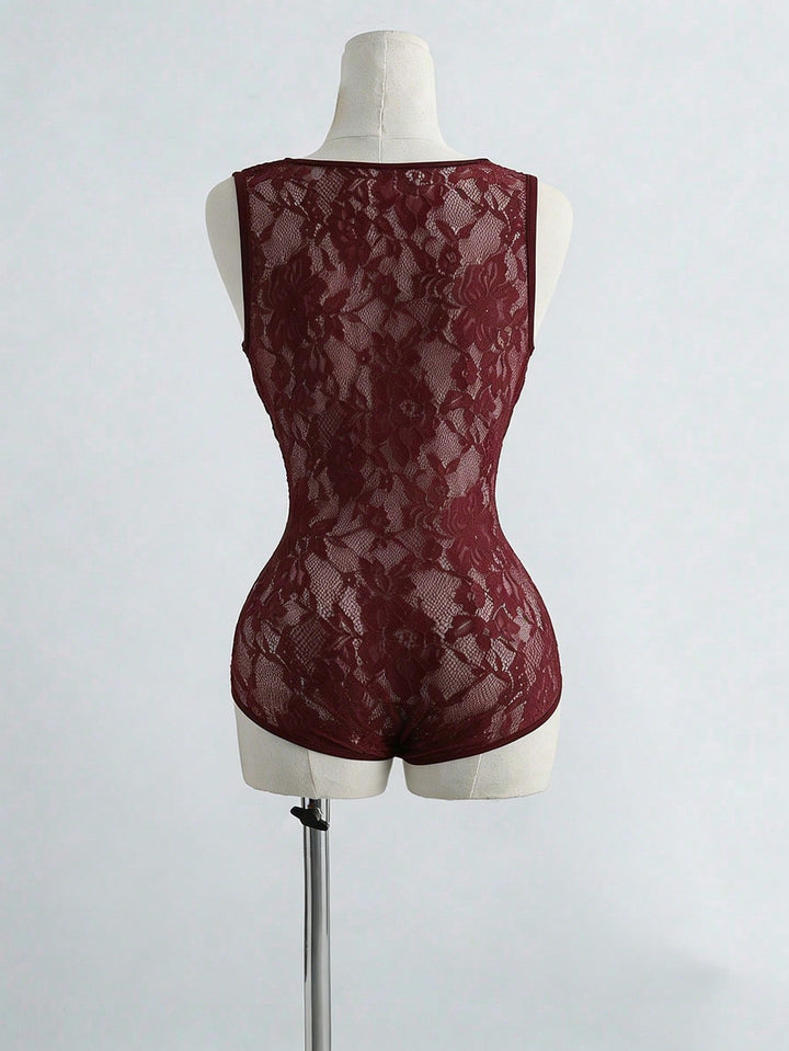 Body SHEIN, vișiniu