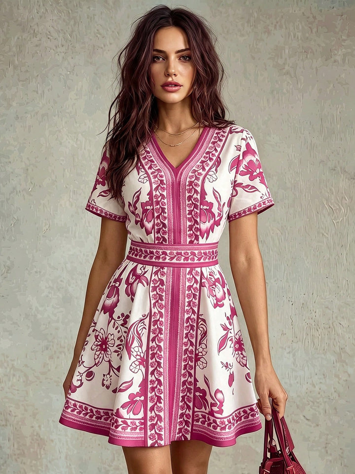 Rochie scurtă SHEIN, roz