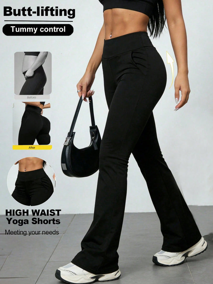 Pantaloni SHEIN, negru