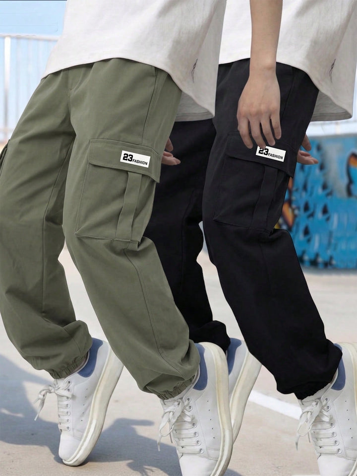 Pantaloni SHEIN, verde