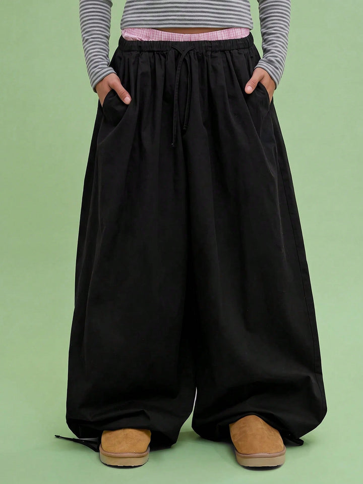 Pantaloni SHEIN, negru