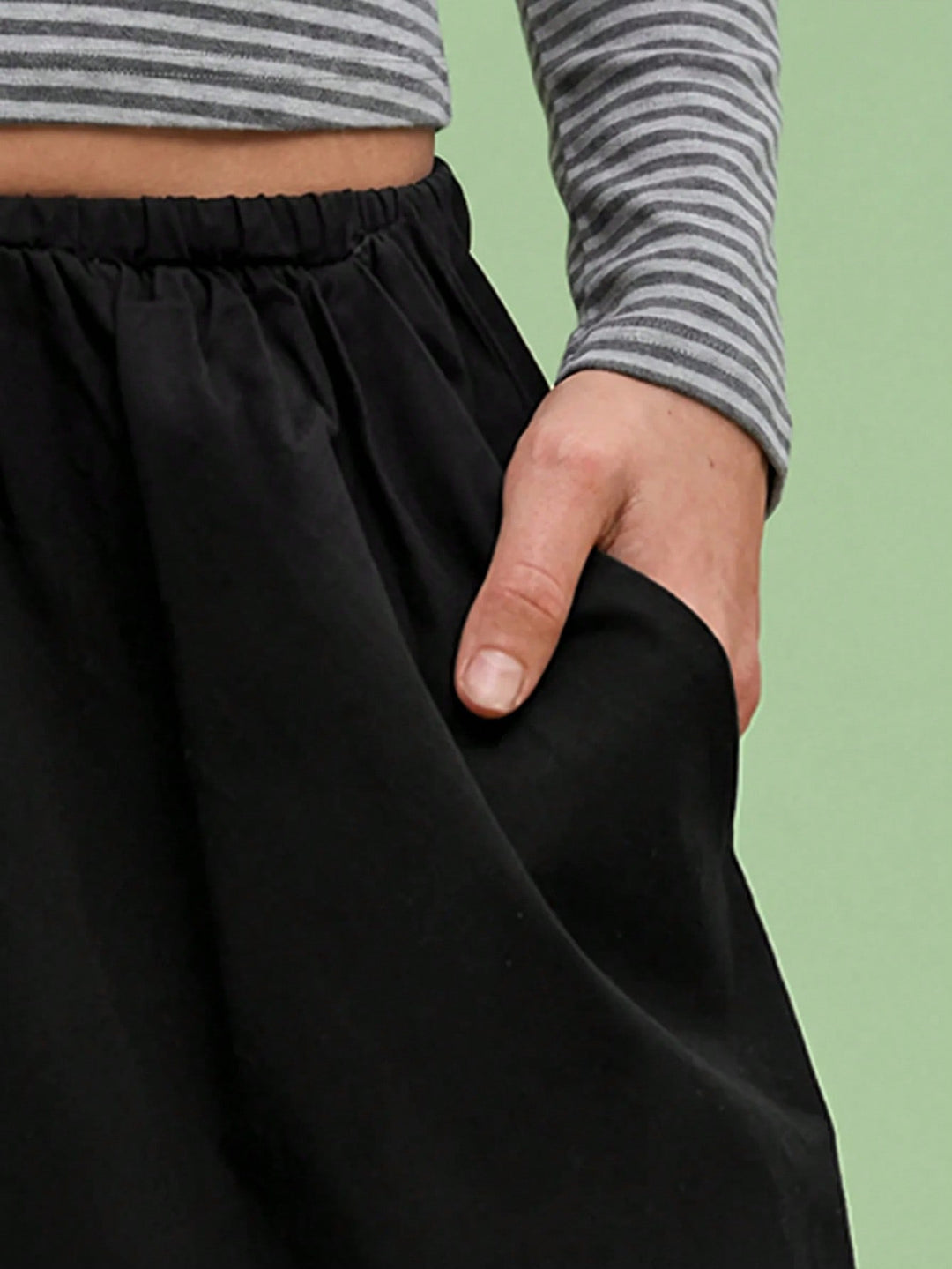Pantaloni SHEIN, negru