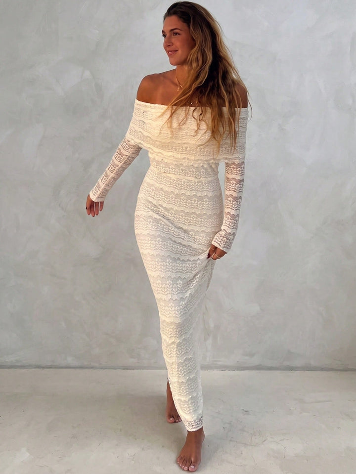 Rochie maxi SHEIN, portocaliu