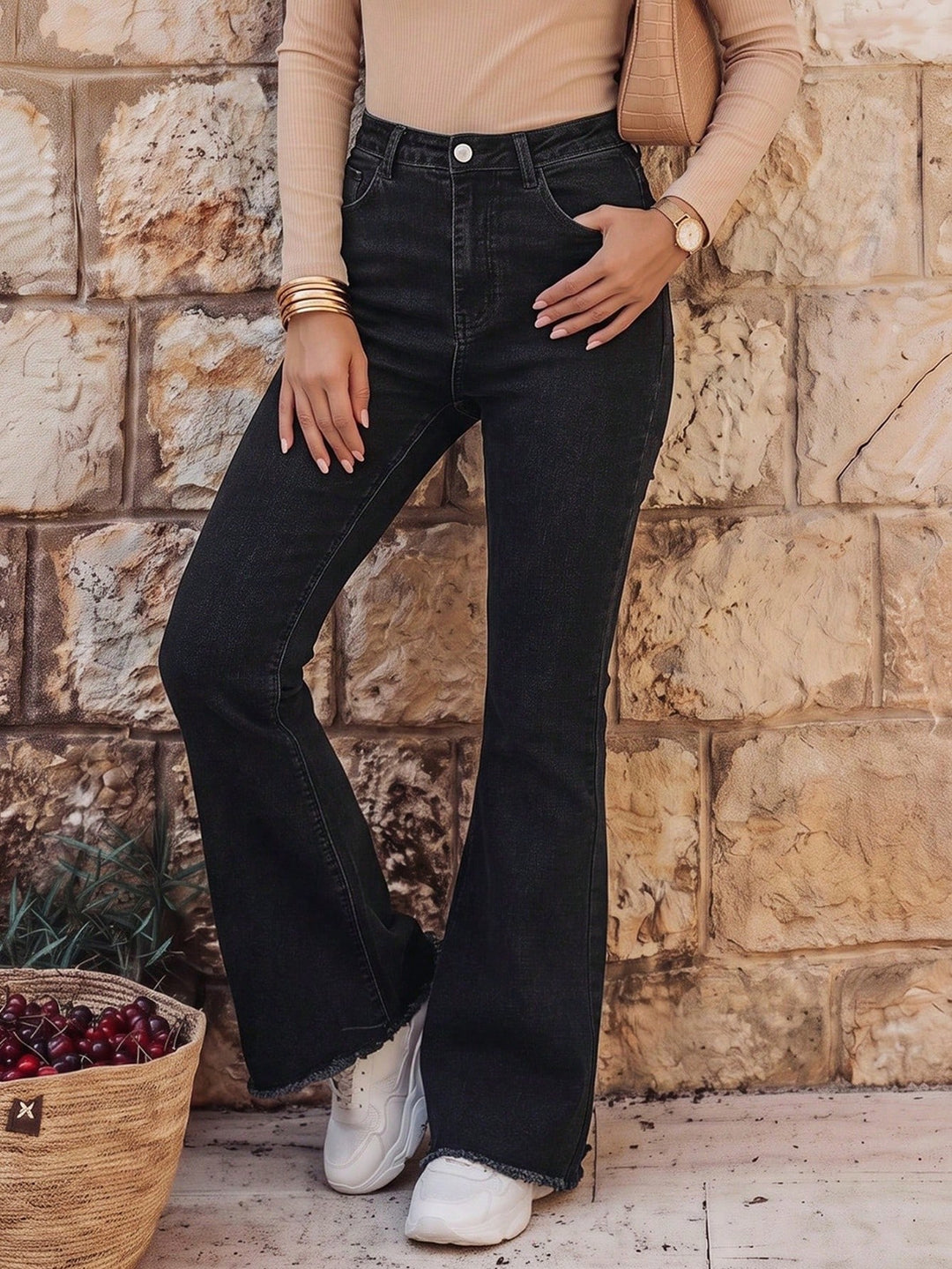 Jeans SHEIN, negru