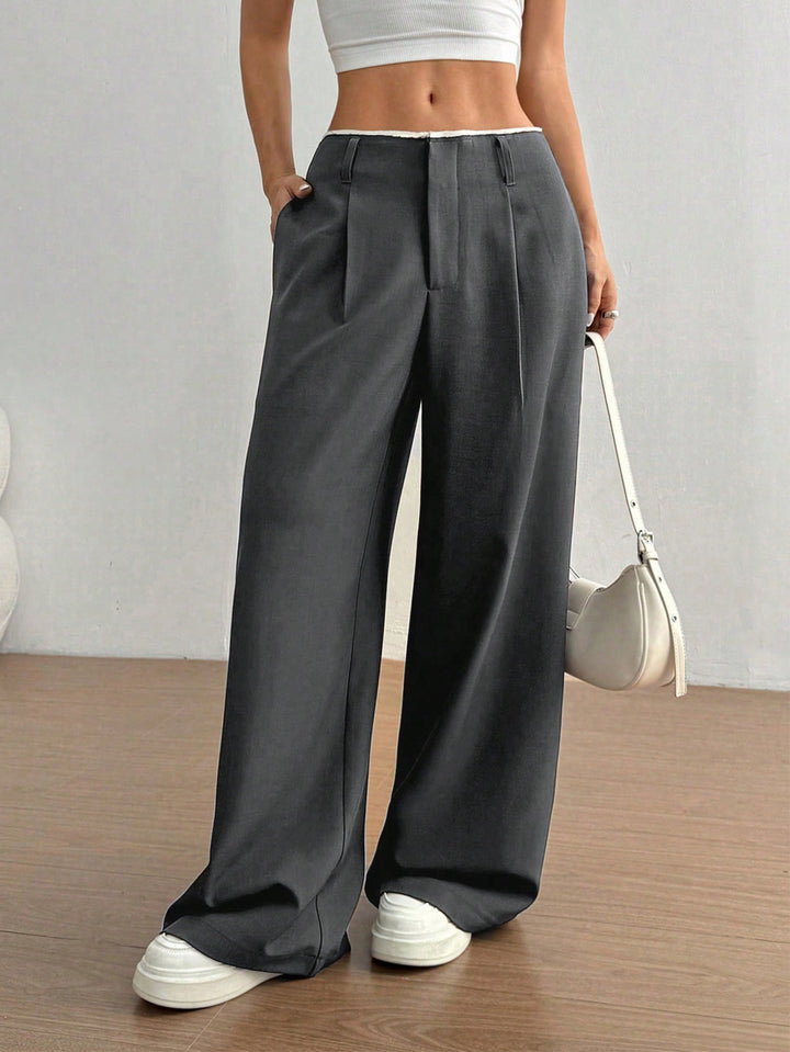 Pantaloni SHEIN, gri