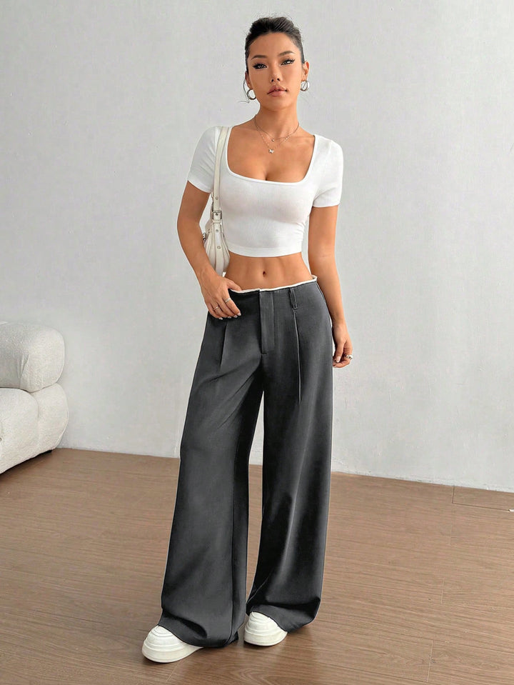 Pantaloni SHEIN, gri