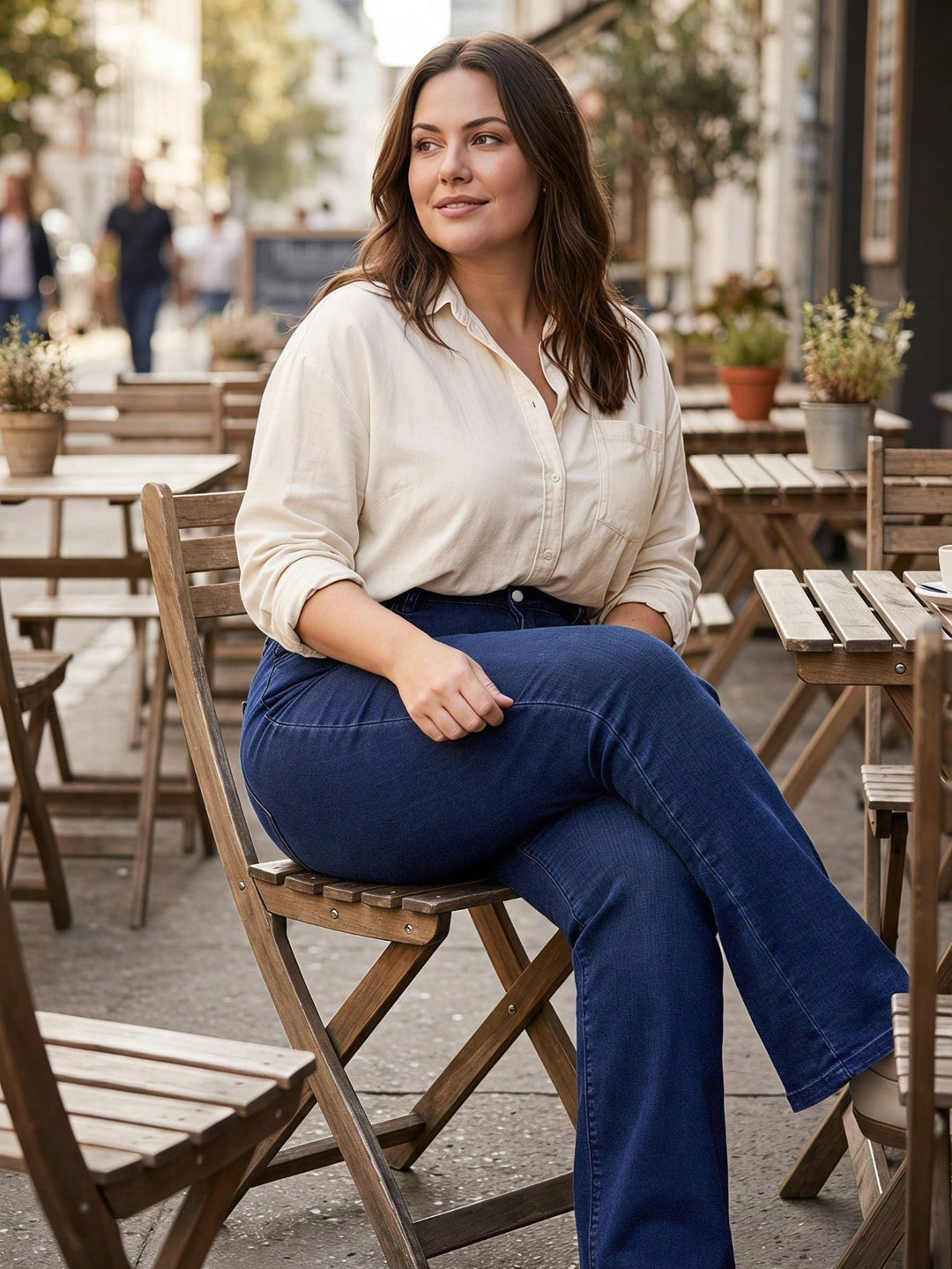 Jeans SHEIN, albastru