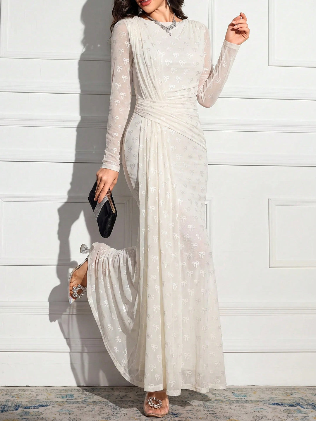 Rochie maxi SHEIN, galben