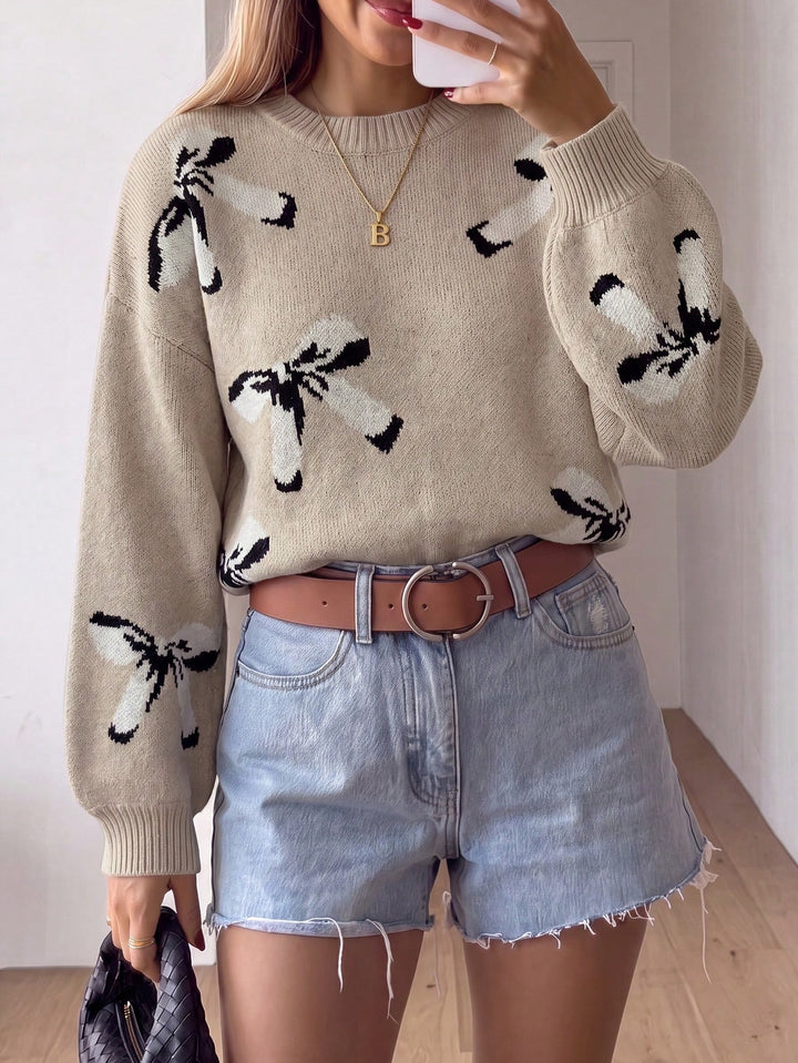 Pulover SHEIN, kaki