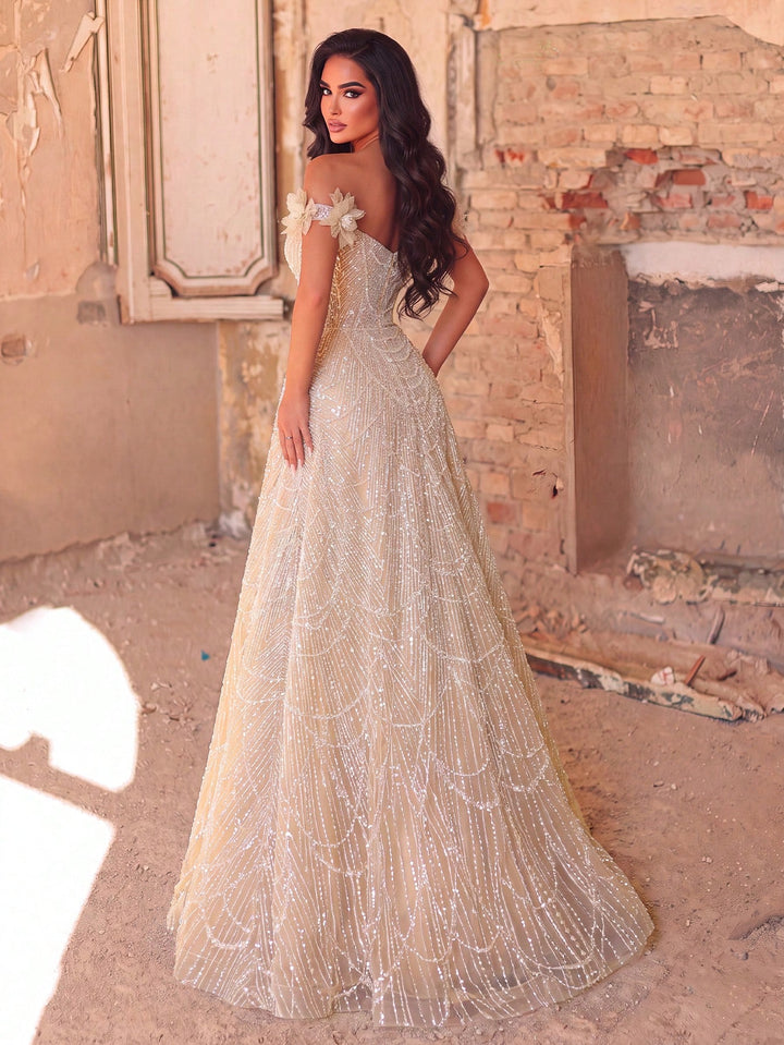 Rochie SHEIN, auriu