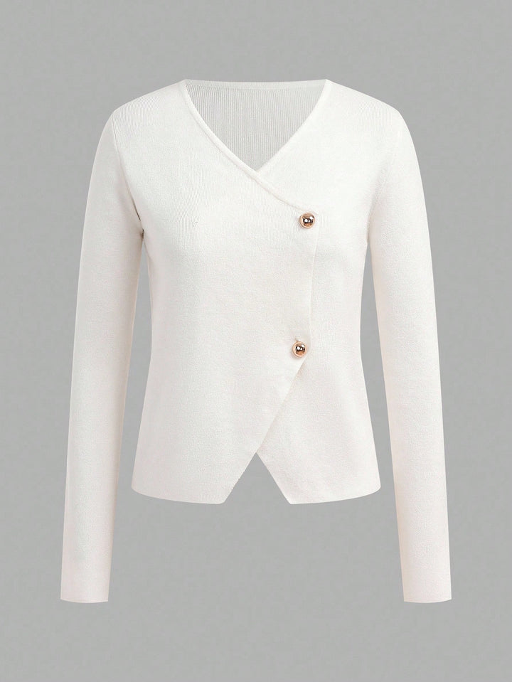 Cardigan SHEIN, alb