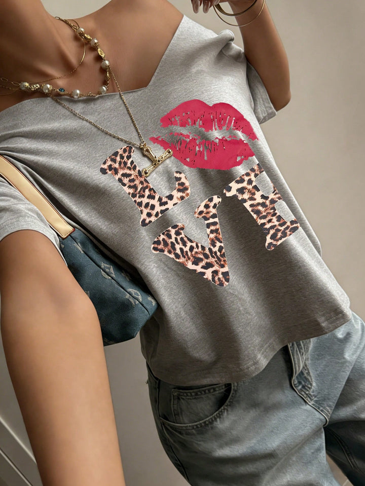 Tricou SHEIN, gri