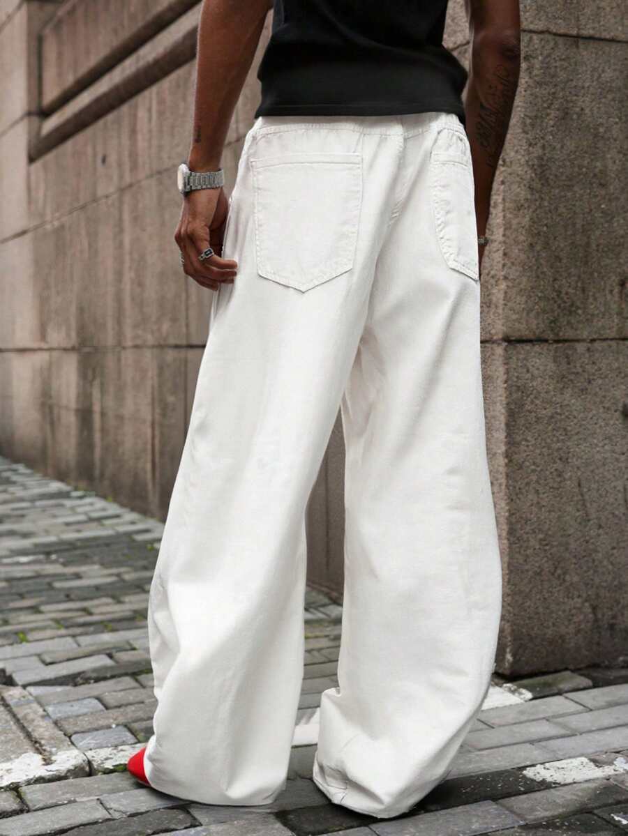 Jeans SHEIN, alb