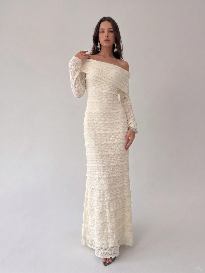 Rochie maxi SHEIN, portocaliu