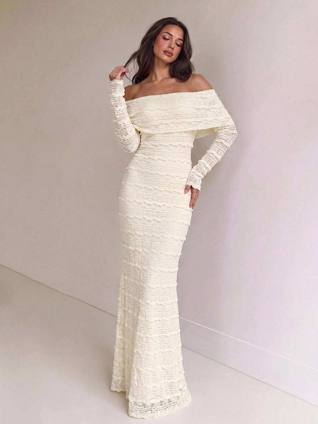 Rochie maxi SHEIN, portocaliu