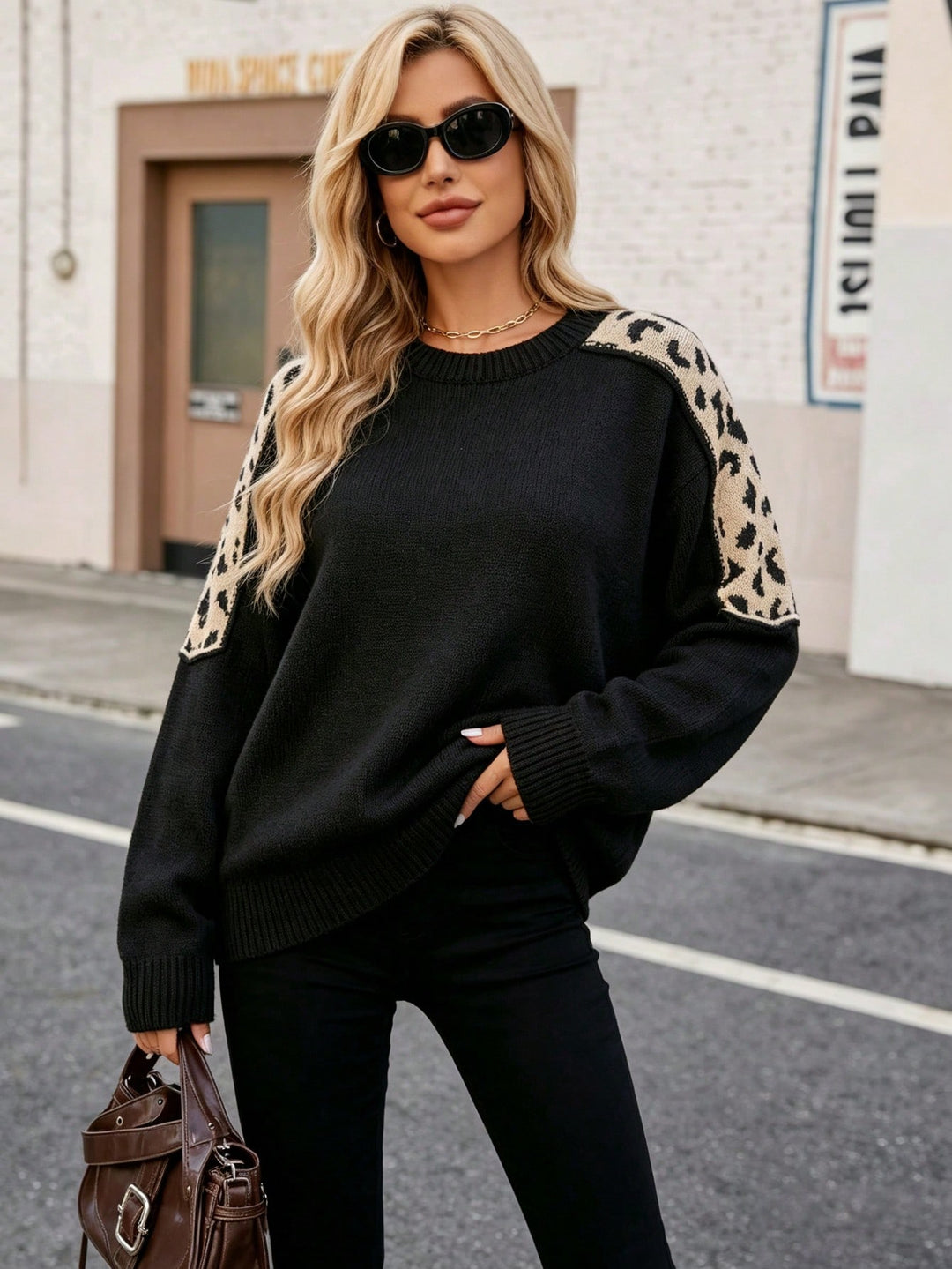 Pulover SHEIN, negru