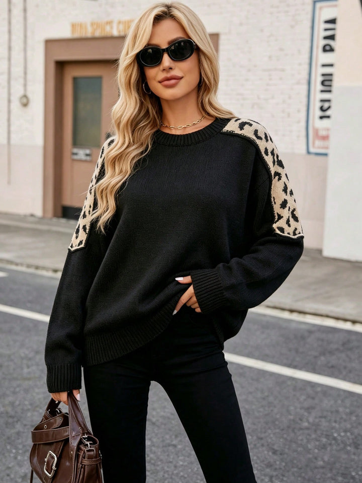 Pulover SHEIN, negru