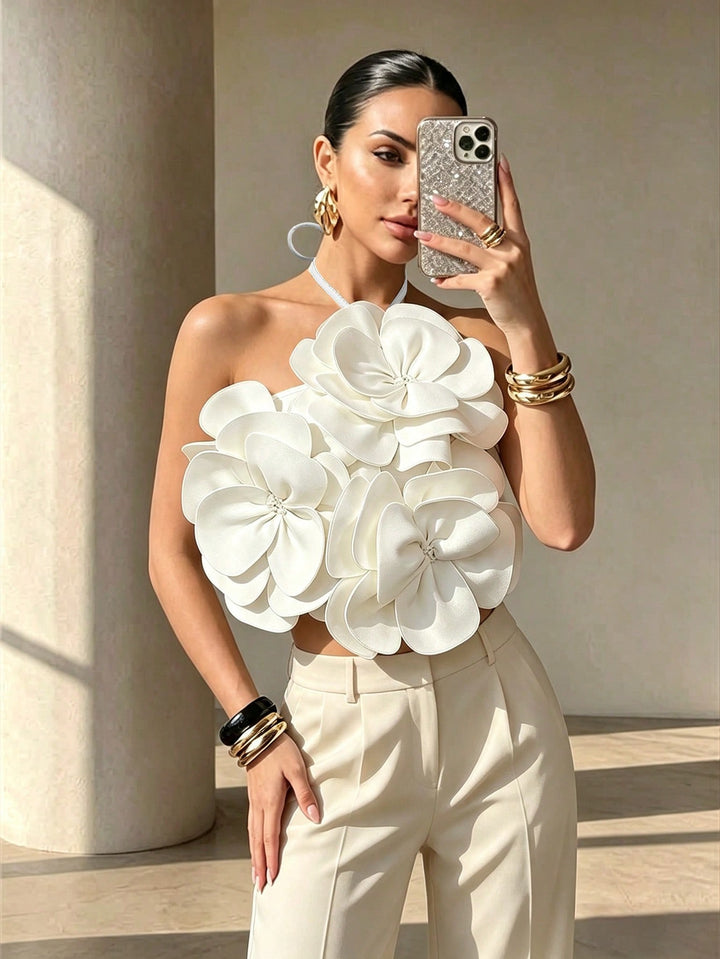 Top SHEIN, alb