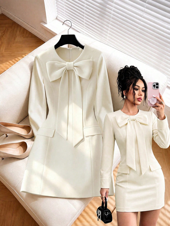 Rochie scurtă SHEIN, alb