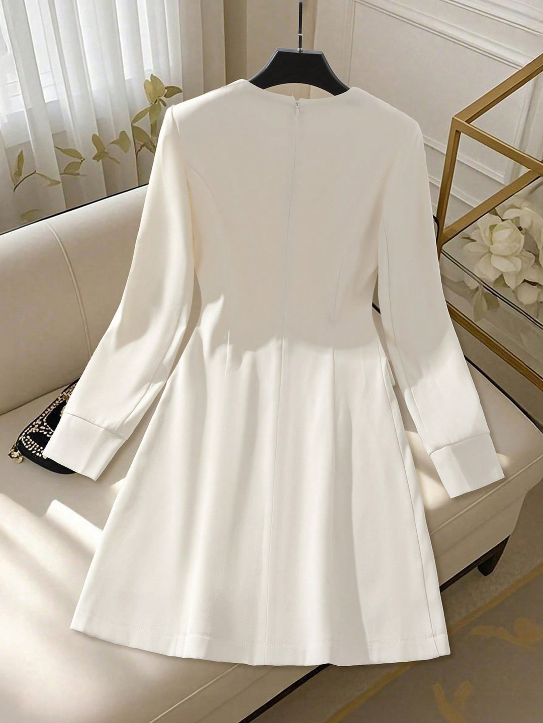 Rochie scurtă SHEIN, alb