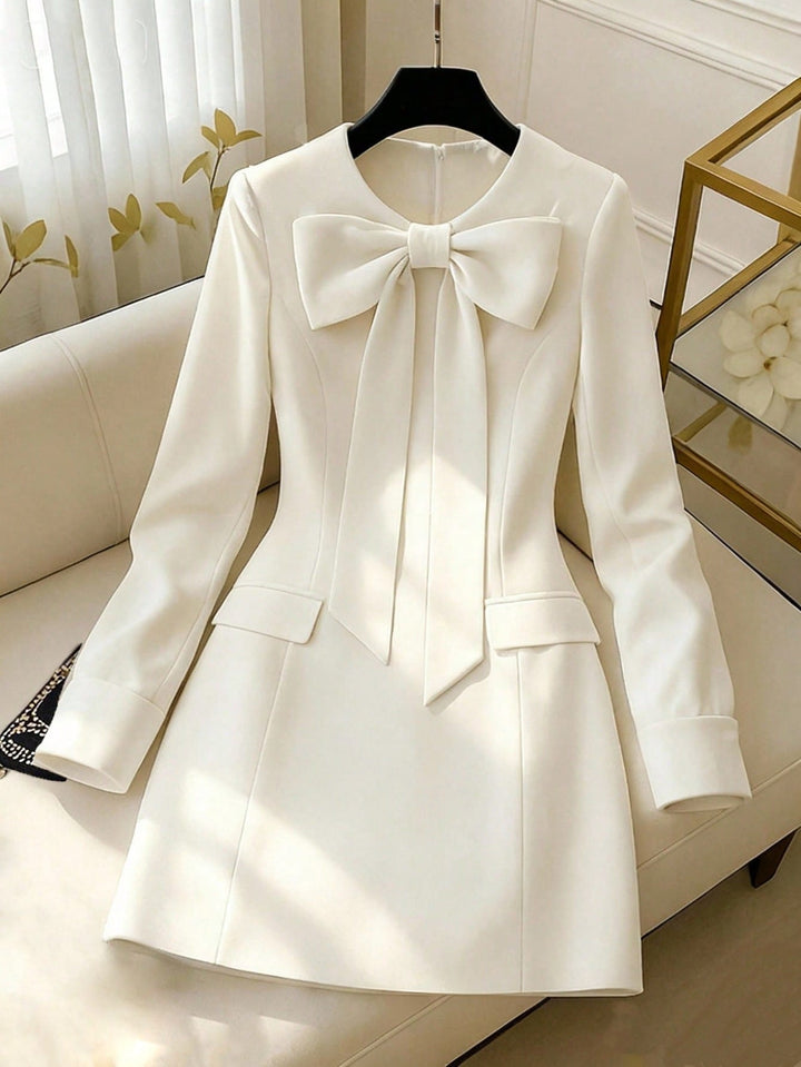 Rochie scurtă SHEIN, alb