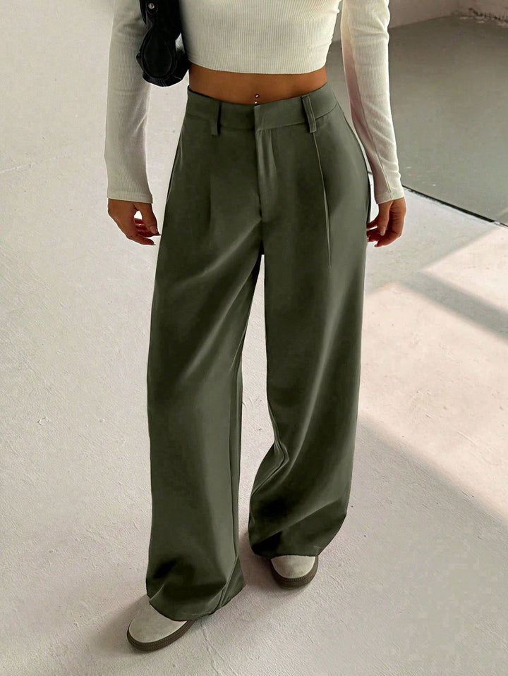 Pantaloni SHEIN, kaki