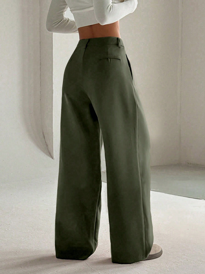 Pantaloni SHEIN, kaki