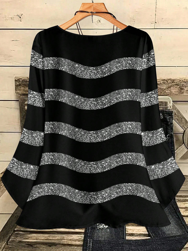 Cămașă cu mânecă scurtă SHEIN, negru