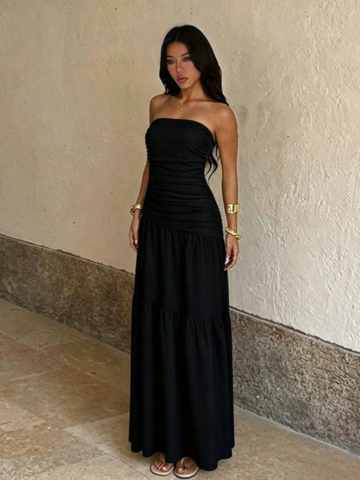 Rochie maxi SHEIN, negru