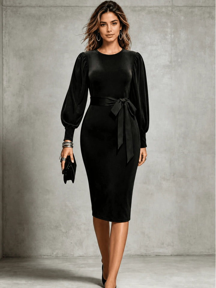 Rochie midi SHEIN, negru