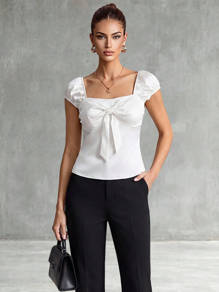 Top SHEIN, alb