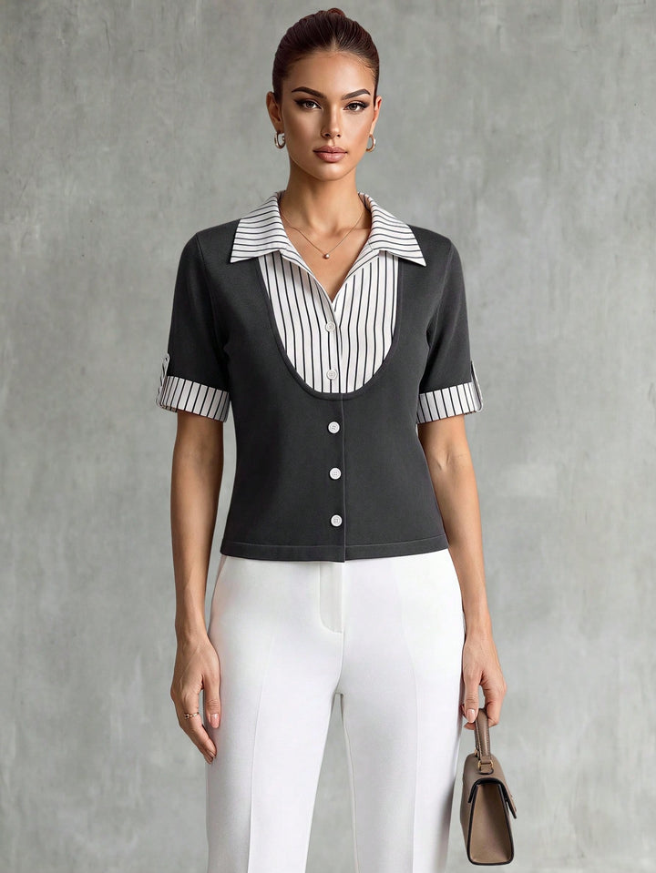 Tricou SHEIN, gri