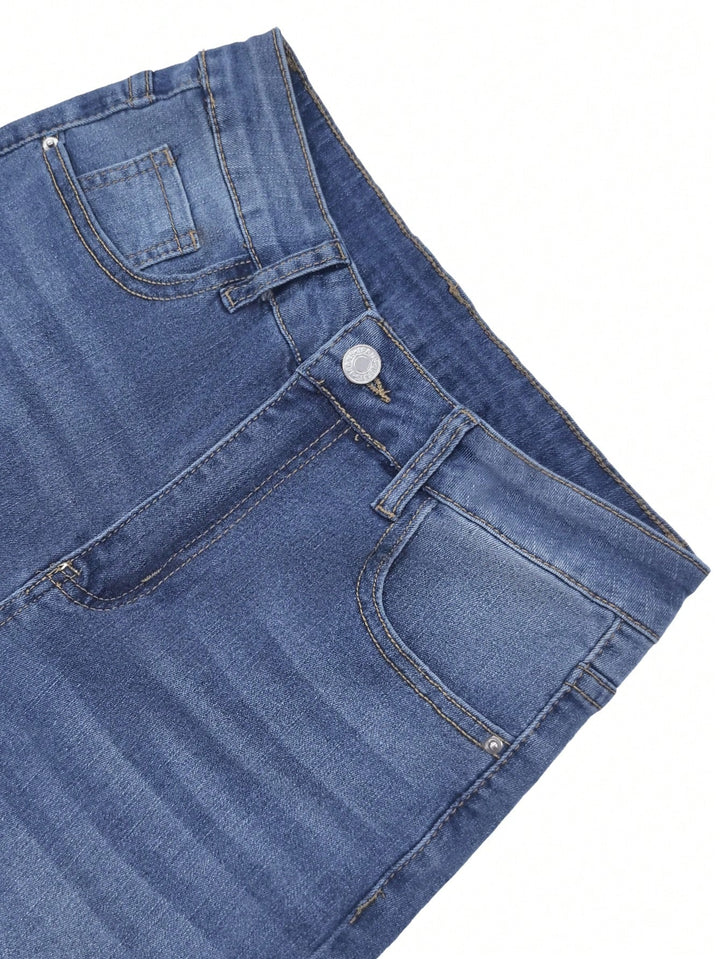 Jeans SHEIN, albastru