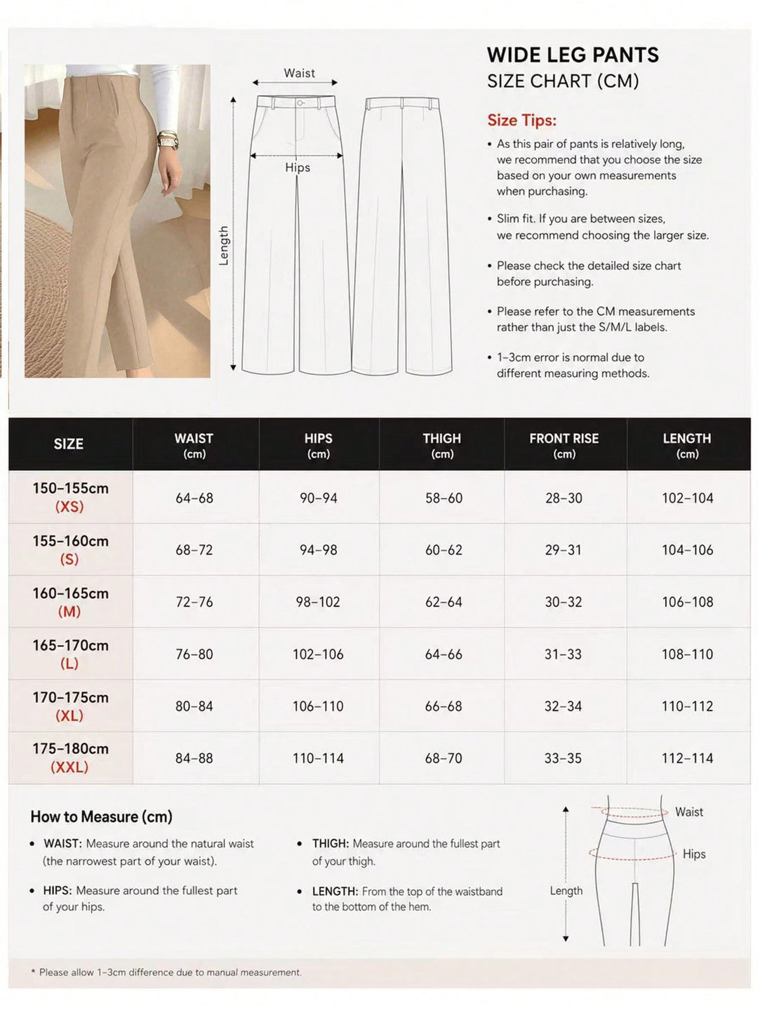 Pantaloni SHEIN, kaki