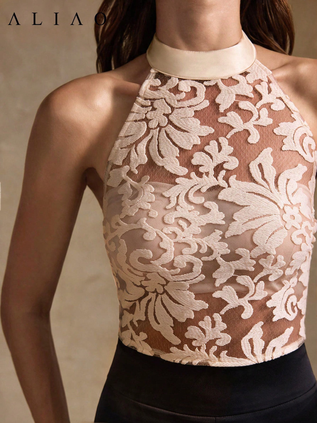 Top SHEIN, bej