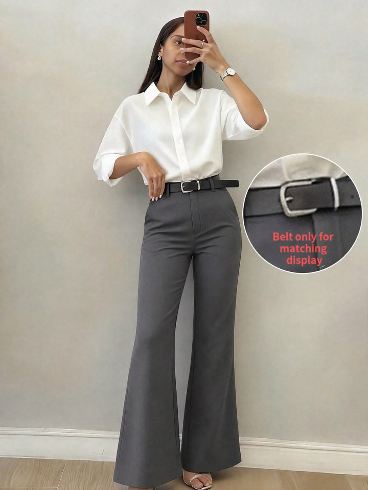 Pantaloni SHEIN, gri