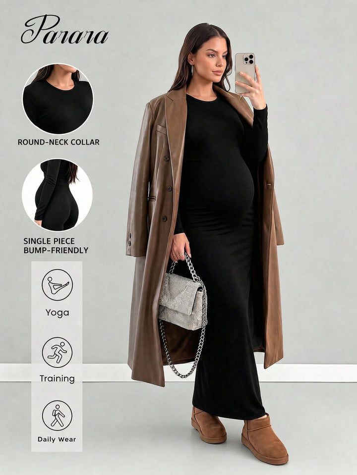 Rochie maxi SHEIN, negru