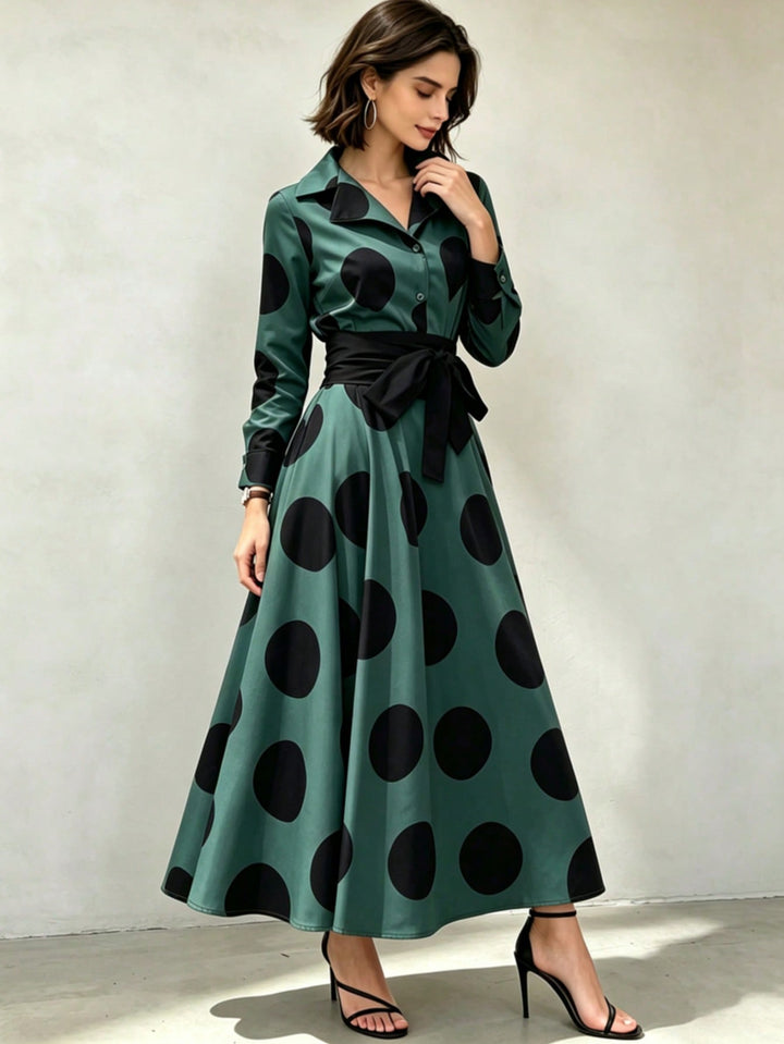Rochie maxi SHEIN, verde
