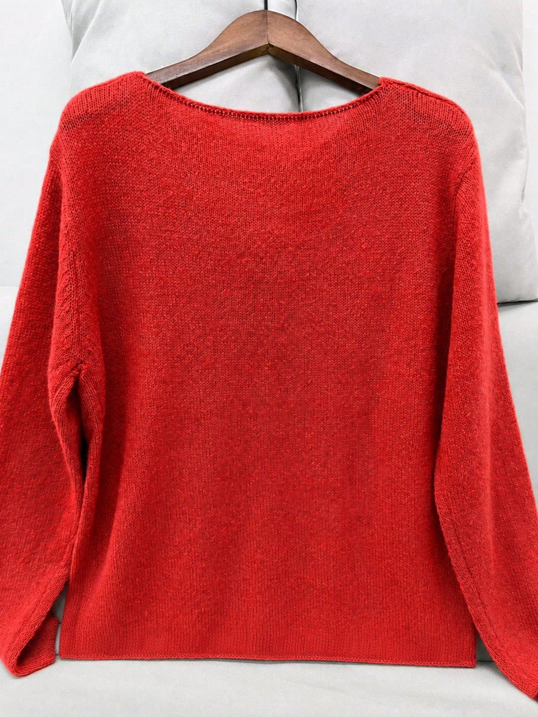 Pulover SHEIN, roșu