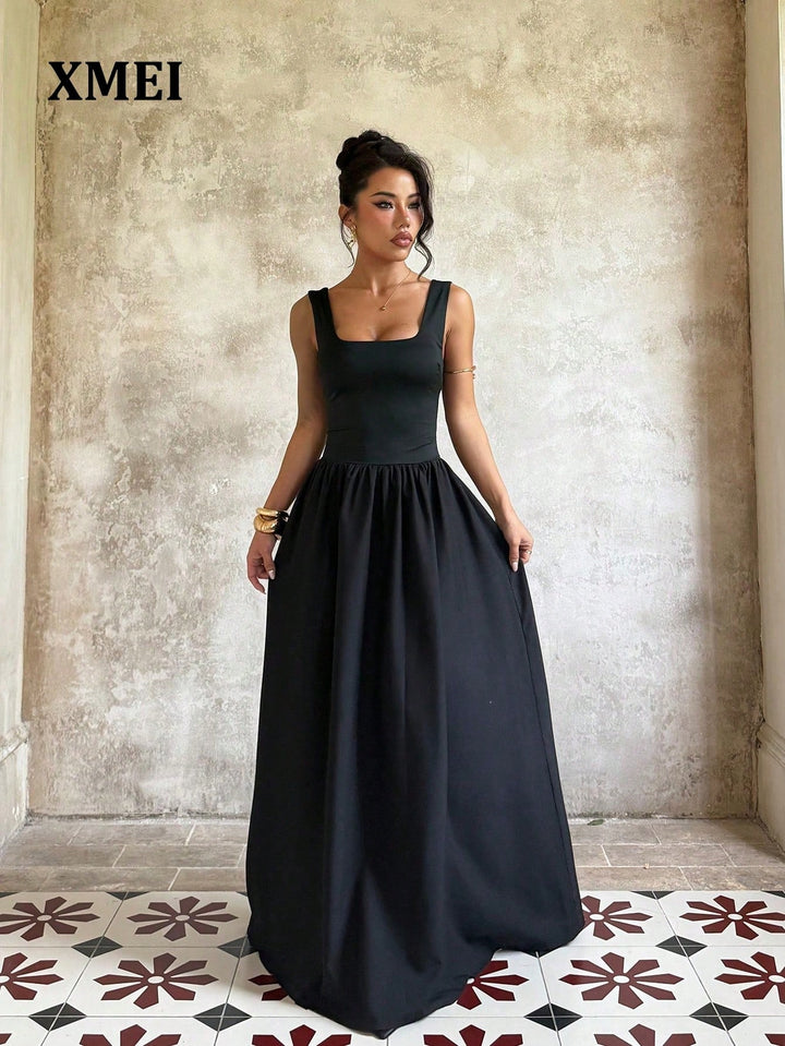 Rochie maxi SHEIN, negru