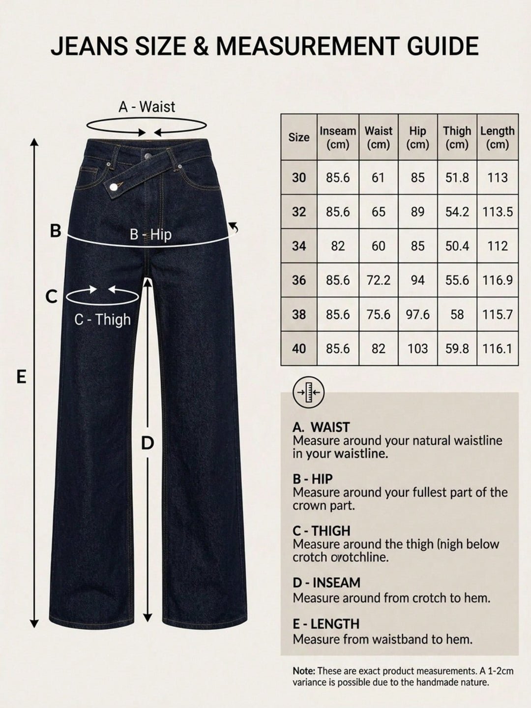 Jeans SHEIN, albastru