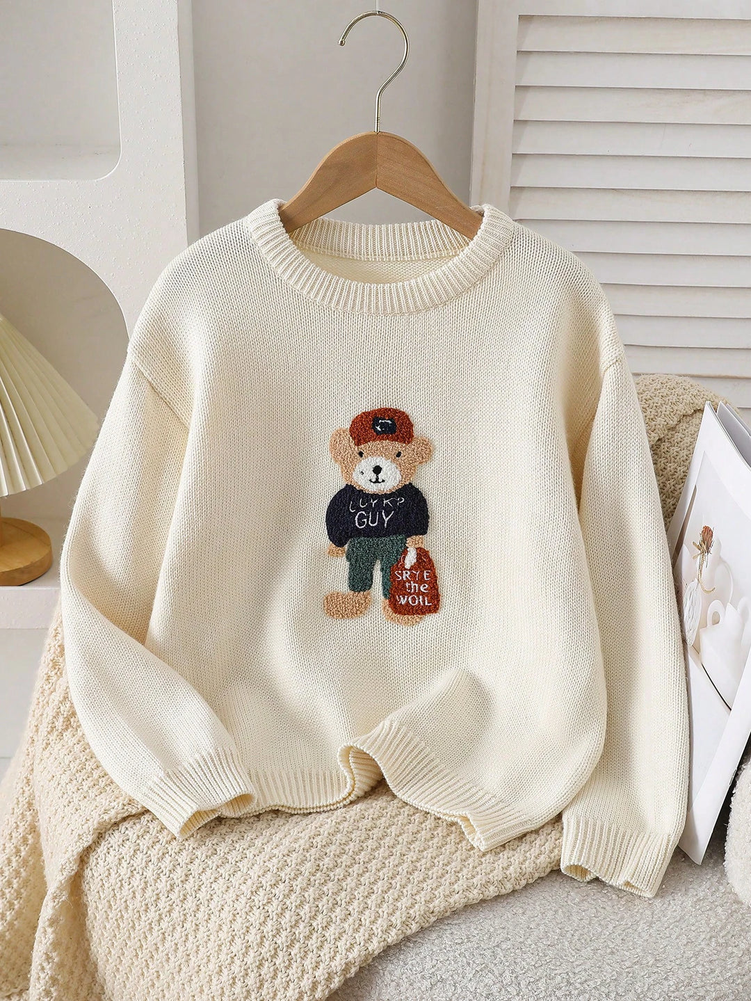 Pulover SHEIN, crem