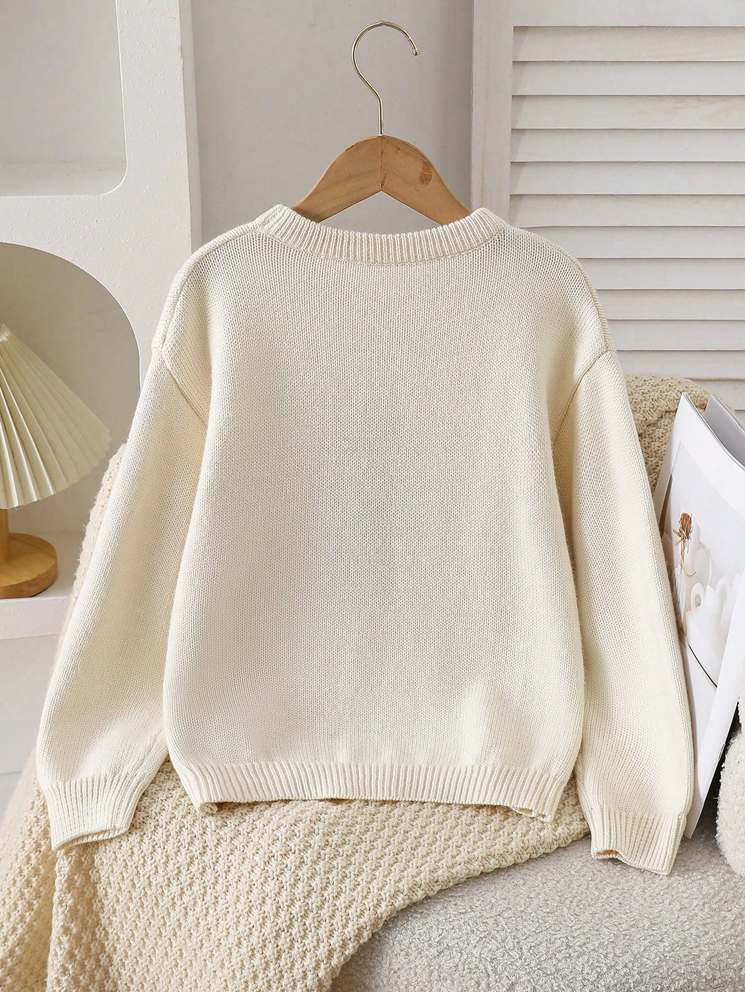Pulover SHEIN, crem