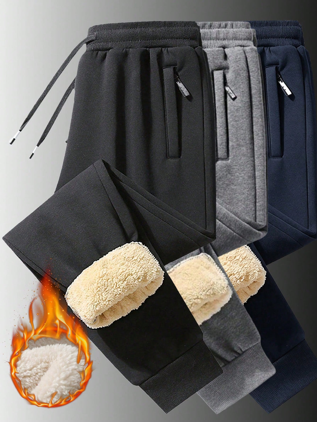 Pantalon SHEIN, negru