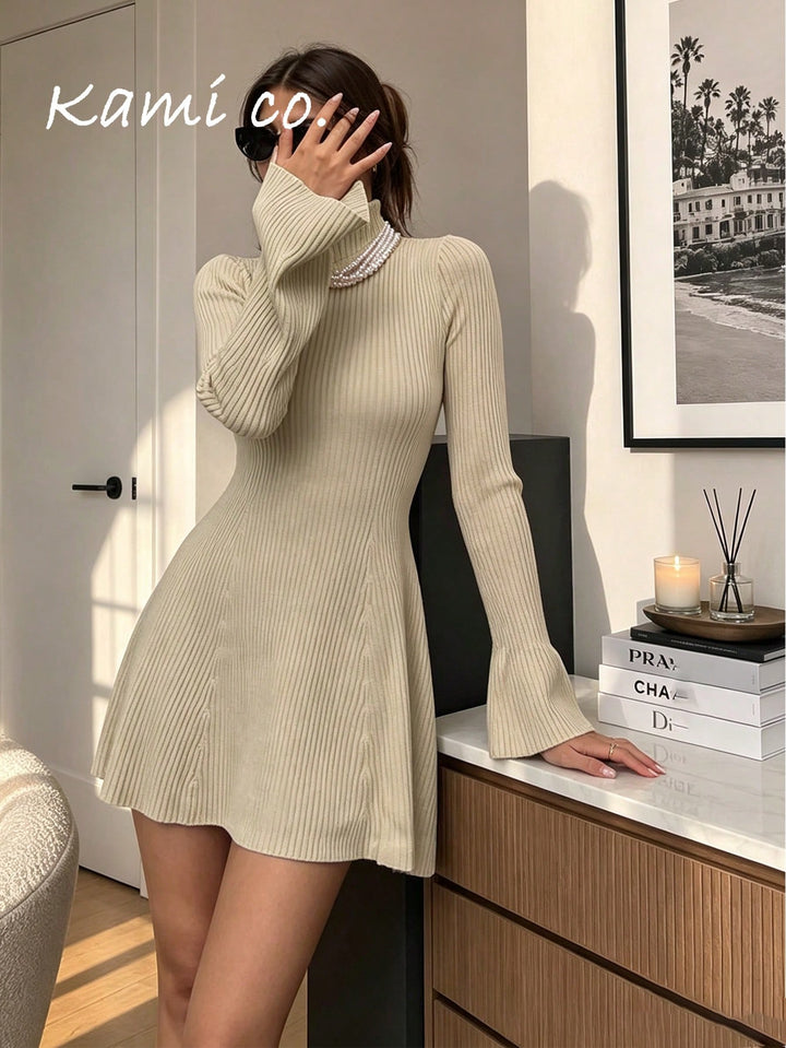 Rochie mini SHEIN, bej